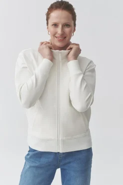 BAWEŁNIANA BLUZA ZE STÓJKĄ — TONIA