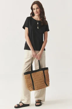 BAWEŁNIANY T-SHIRT - ANOKO