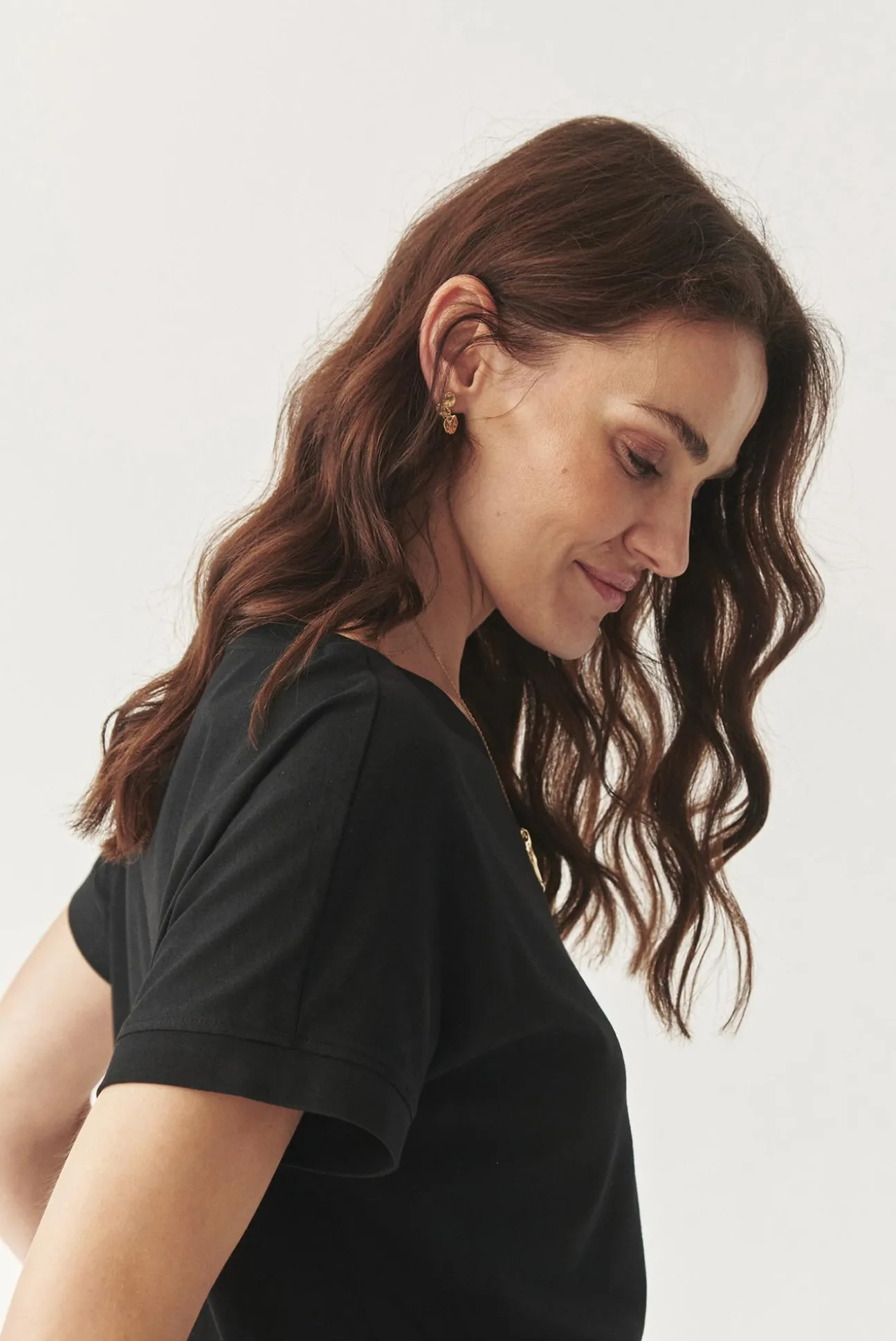BAWEŁNIANY T-SHIRT - ANOKO