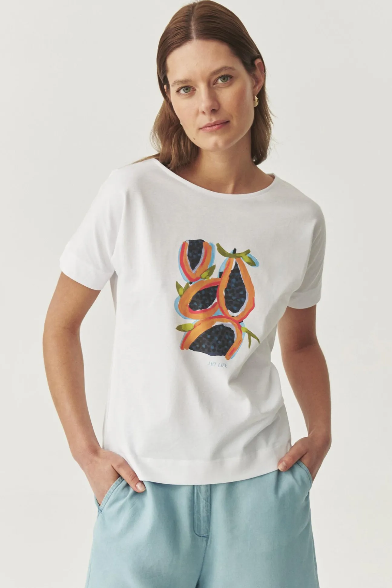 BAWEŁNIANY T-SHIRT - LALI 2