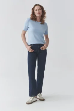 BAWEŁNIANY T-SHIRT DAMSKI — KIRI 1