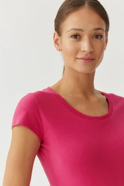 BAWEŁNIANY T-SHIRT DAMSKI - ANTONIA 1