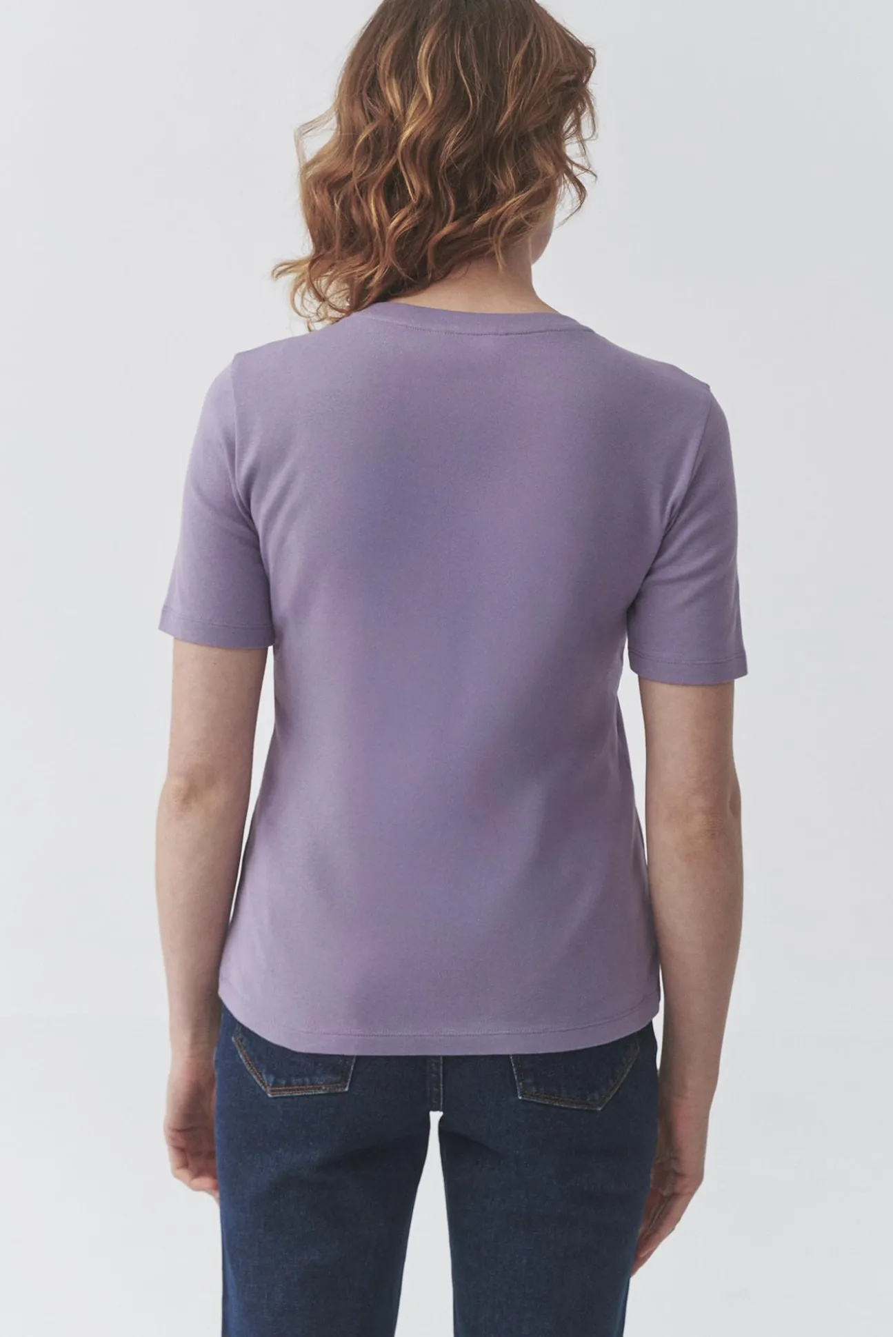 BAWEŁNIANY T-SHIRT DAMSKI — KIRI 1