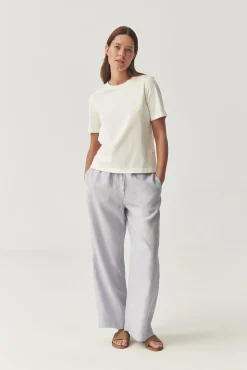 BAWEŁNIANY T-SHIRT DAMSKI — SORIA
