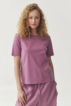 BAWEŁNIANY T-SHIRT DAMSKI — SORIA