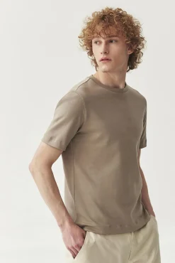 BAWEŁNIANY T-SHIRT MĘSKI — IAN