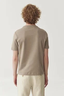 BAWEŁNIANY T-SHIRT MĘSKI — IAN