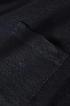 BAWEŁNIANY T-SHIRT Z KIESZONKĄ - DELQI