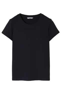 BAWEŁNIANY T-SHIRT Z KRÓTKIM RĘKAWEM — KIRI