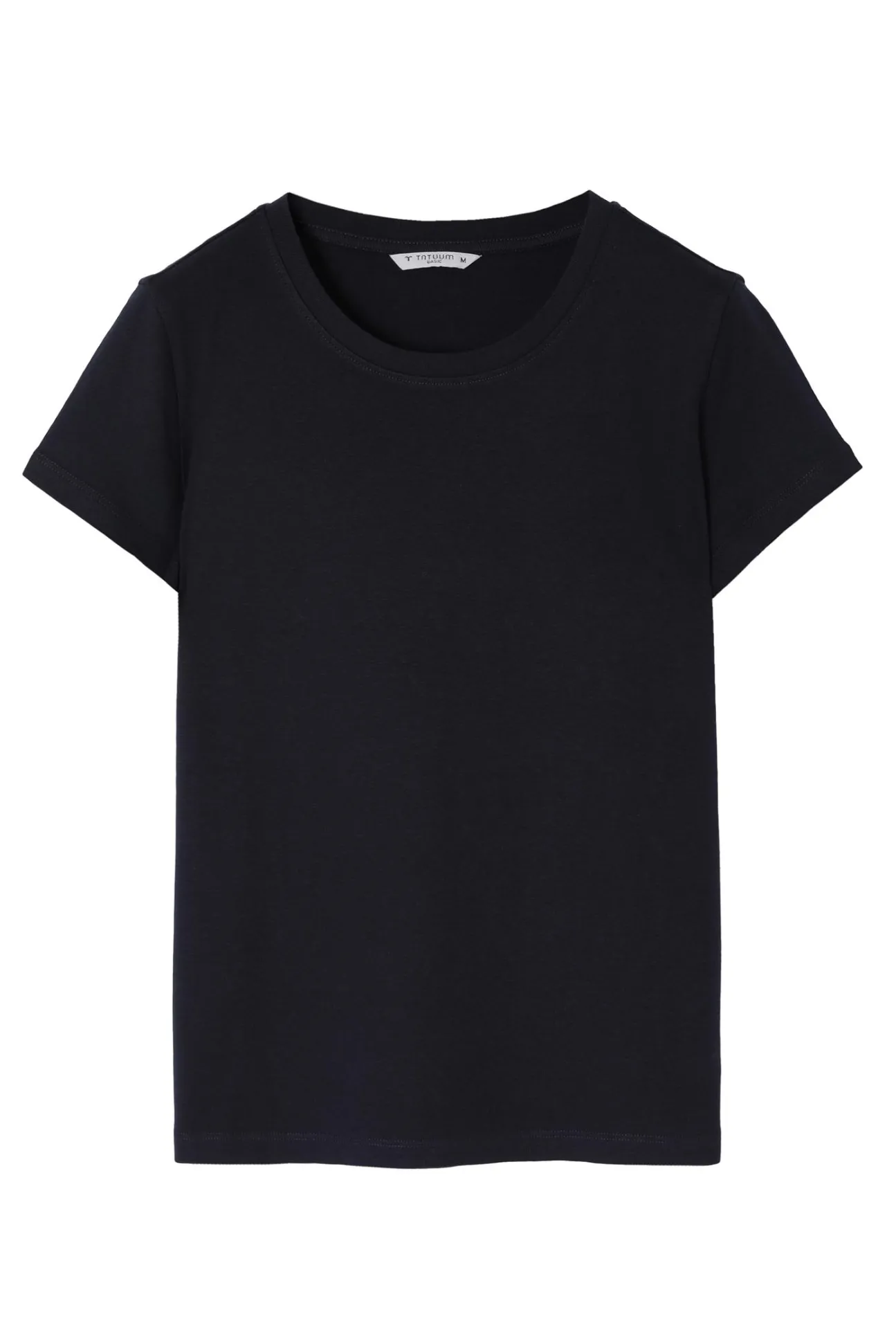 BAWEŁNIANY T-SHIRT Z KRÓTKIM RĘKAWEM — KIRI