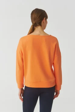 BLUZA DAMSKA Z DEKOLTEM TYPU WODA - SILVANA