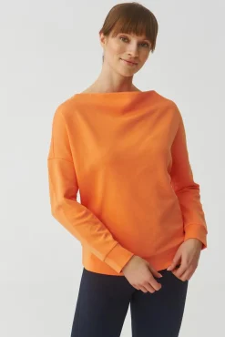 BLUZA DAMSKA Z DEKOLTEM TYPU WODA - SILVANA