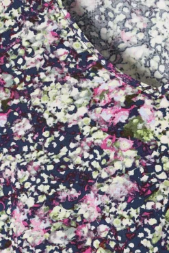 BLUZKA DAMSKA W PRINT KWIATOWY LINALIA