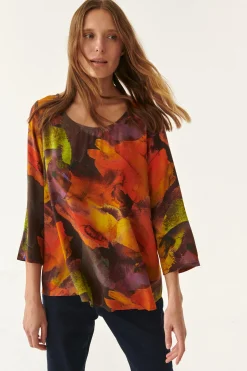 DAMSKA BLUZKA W PRINT AFINAMIA