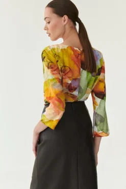 DAMSKA BLUZKA W PRINT AFINAMIA