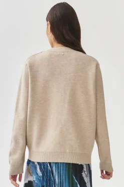 DAMSKI SWETER O KROJU BOMBER Z NAPAMI- ANGIE