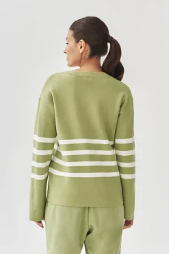 DAMSKI SWETER W PASKI - ELIANA