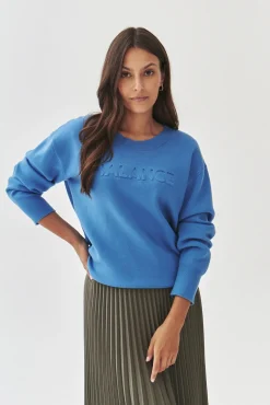 DAMSKI SWETER Z OKRĄGŁYM DEKOLTEM - BALAMI 1