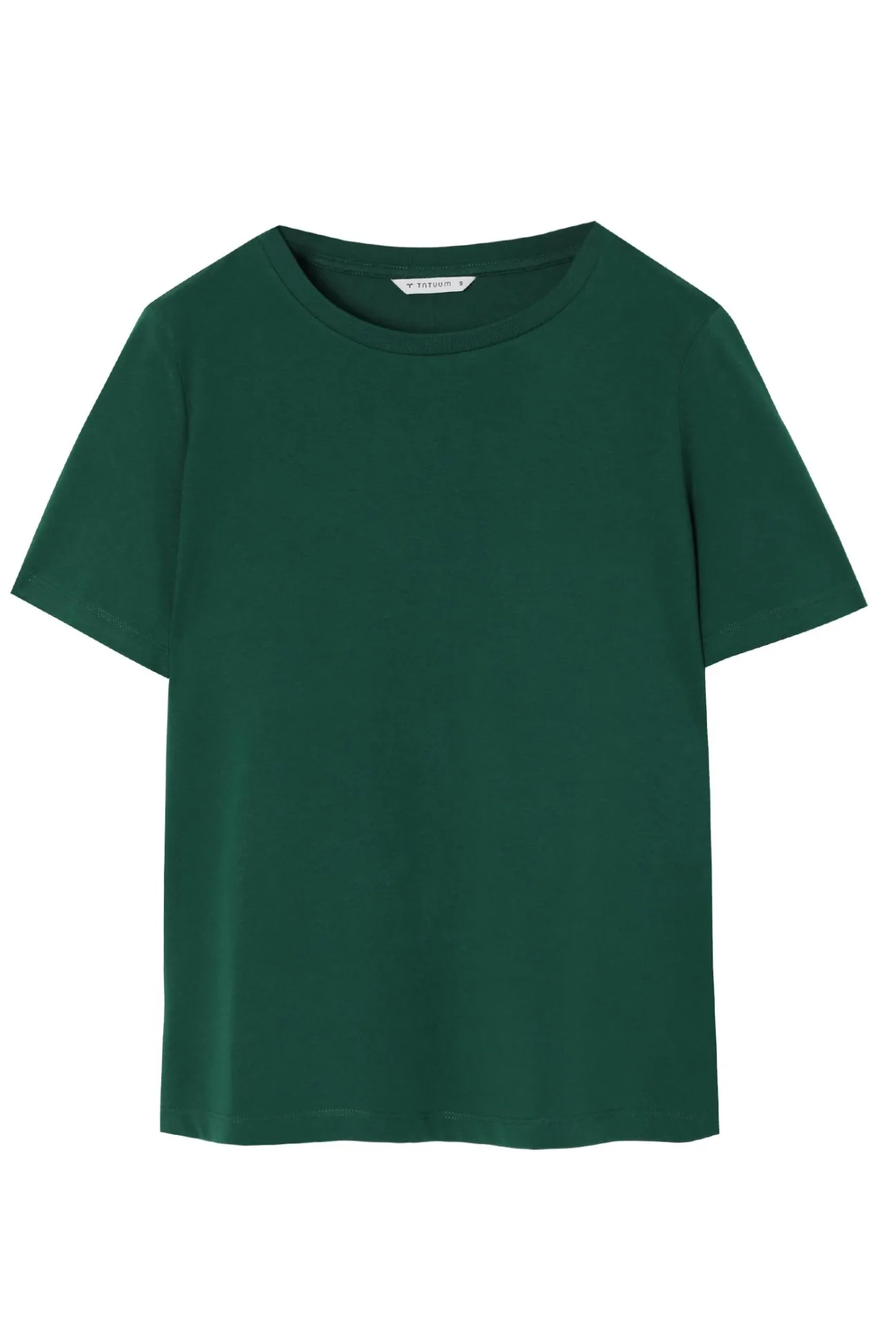 DAMSKI T-SHIRT BOXY Z KRÓTKIM RĘKAWEM — DELOR