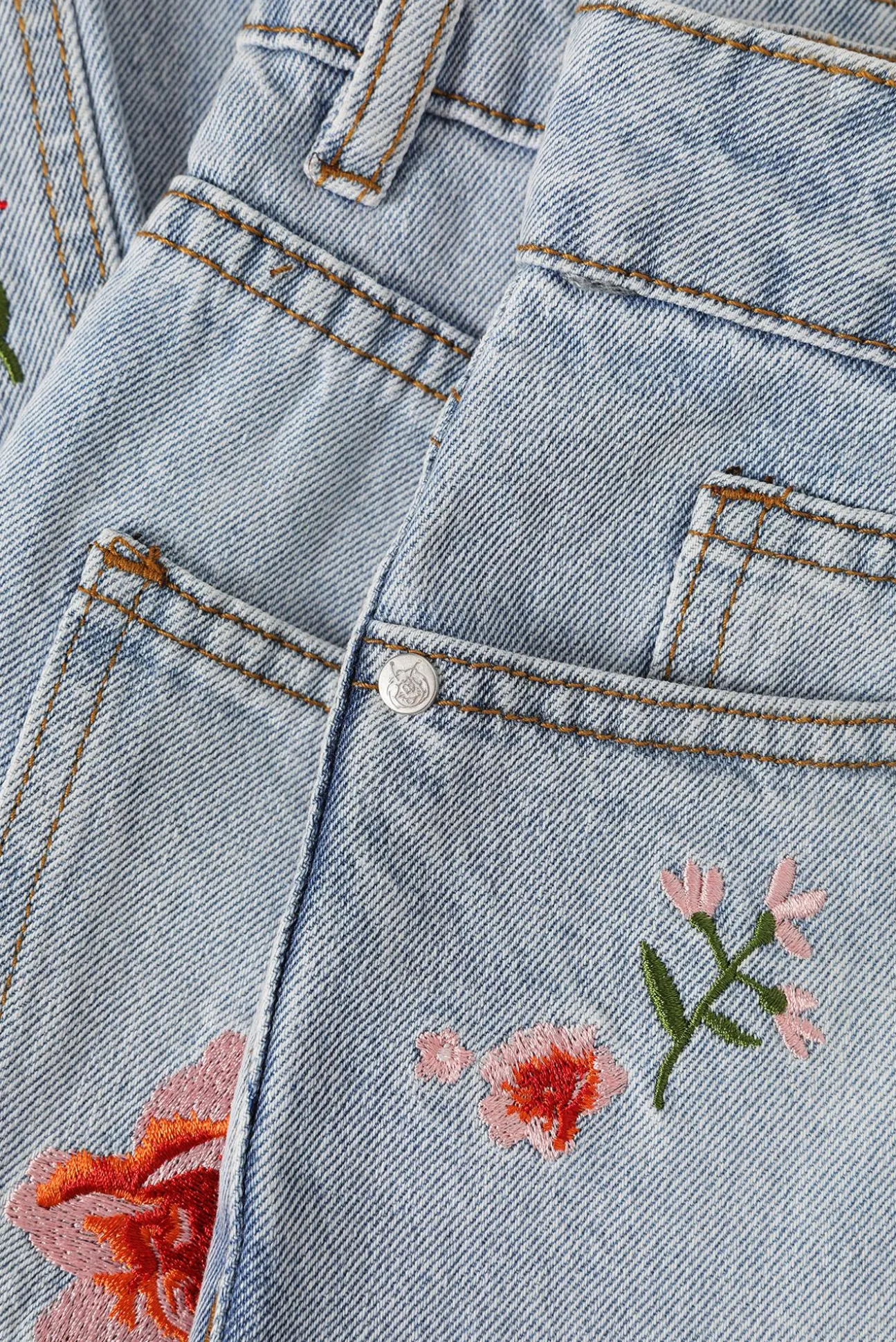 DENIMOWE SPODNIE WIDE LEG — RISO