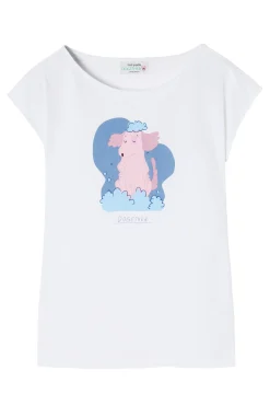 DOPASOWANY T-SHIRT DAMSKI Z MIEJSCOWYM NADRUKIEM - AMANDA 2