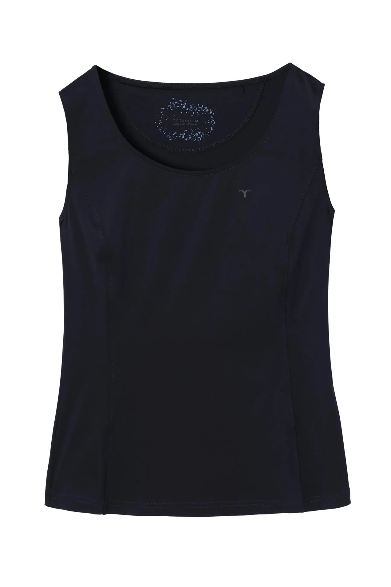 DZIANINOWA BLUZKA DAMSKA BEZ RĘKAWÓW - CECILIA
