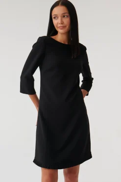 ELEGANCKA SUKIENKA TKANINOWA SANSKAPI