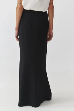 ELEGANCKA TKANINOWA SPÓDNICA MAXI — PALOMA 3