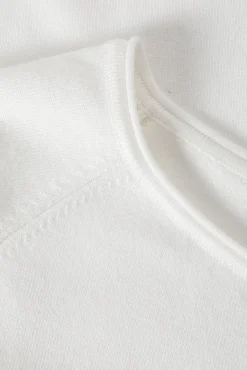 KLASYCZNY DAMSKI SWETER Z DEKOLTEM W ŁÓDKĘ - BROOKE