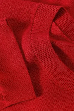 KLASYCZNY SWETER Z WISKOZOWO-BAWEŁNIANEJ PRZĘDZY — AUGUST 3