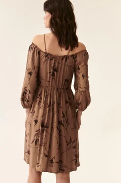 LETNIA SUKIENKA W KWIATOWY PRINT PALMIKA