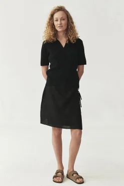 LNIANA SPÓDNICA MINI — LIMA