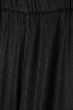 LNIANO-WISKOZOWE SPODNIE WIDE LEG — NERJA