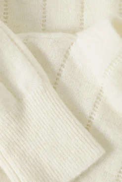OVERSIZOWY SWETER DAMSKI Z GOLFEM — PEARL