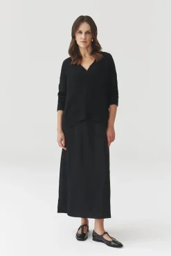 OVERSIZOWY SWETER Z WEŁNĄ I MOHERERM — DAHLIA