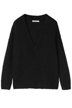 OVERSIZOWY SWETER Z WEŁNĄ I MOHERERM — DAHLIA