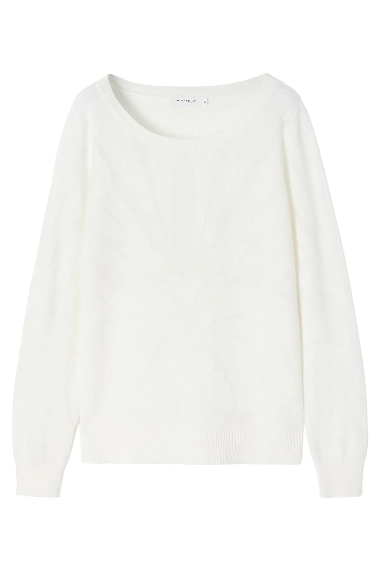 PASTELOWY SWETER Z BAWEŁNIANEJ PRZĘDZY — FINN