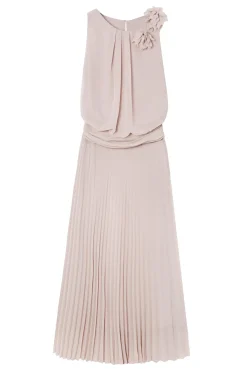 PLISOWANA SUKIENKA MAXI — ROZANI