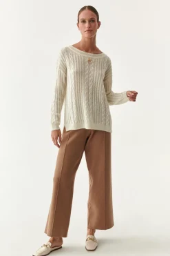 PROSTY SWETER DAMSKI Z MOHEREM MIKO