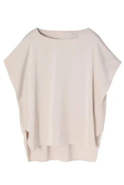SATYNOWA BLUZKA DAMSKA O KROJU OVERSIZE - IRMINA