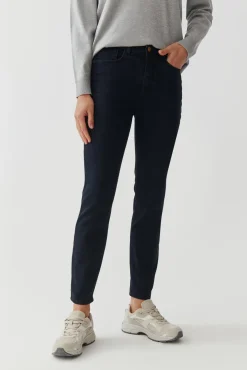 SPODNIE DAMSKIE O KROJU REGULAR FIT - ROMIKI