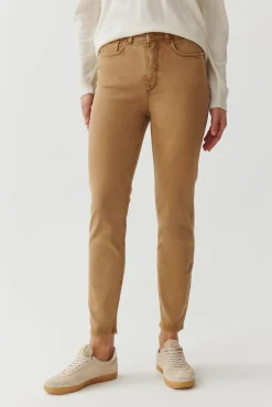 SPODNIE DAMSKIE O KROJU REGULAR FIT - ROMIKI