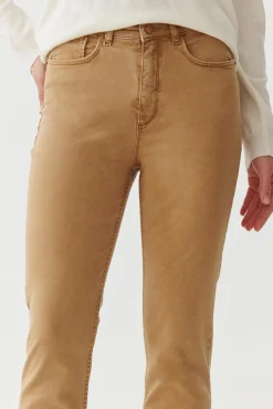 SPODNIE DAMSKIE O KROJU REGULAR FIT - ROMIKI