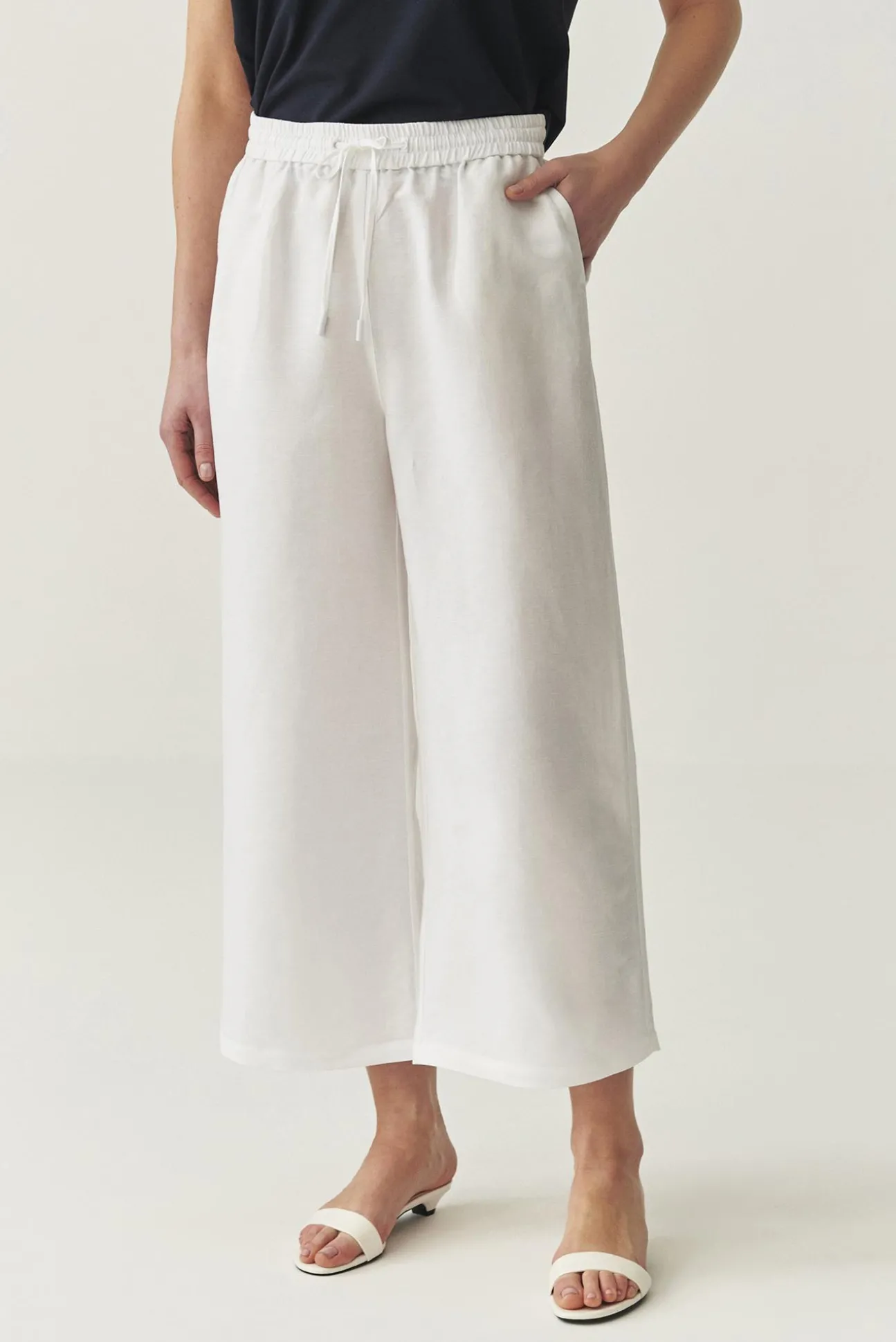 SPODNIE WIDE LEG - PULIO