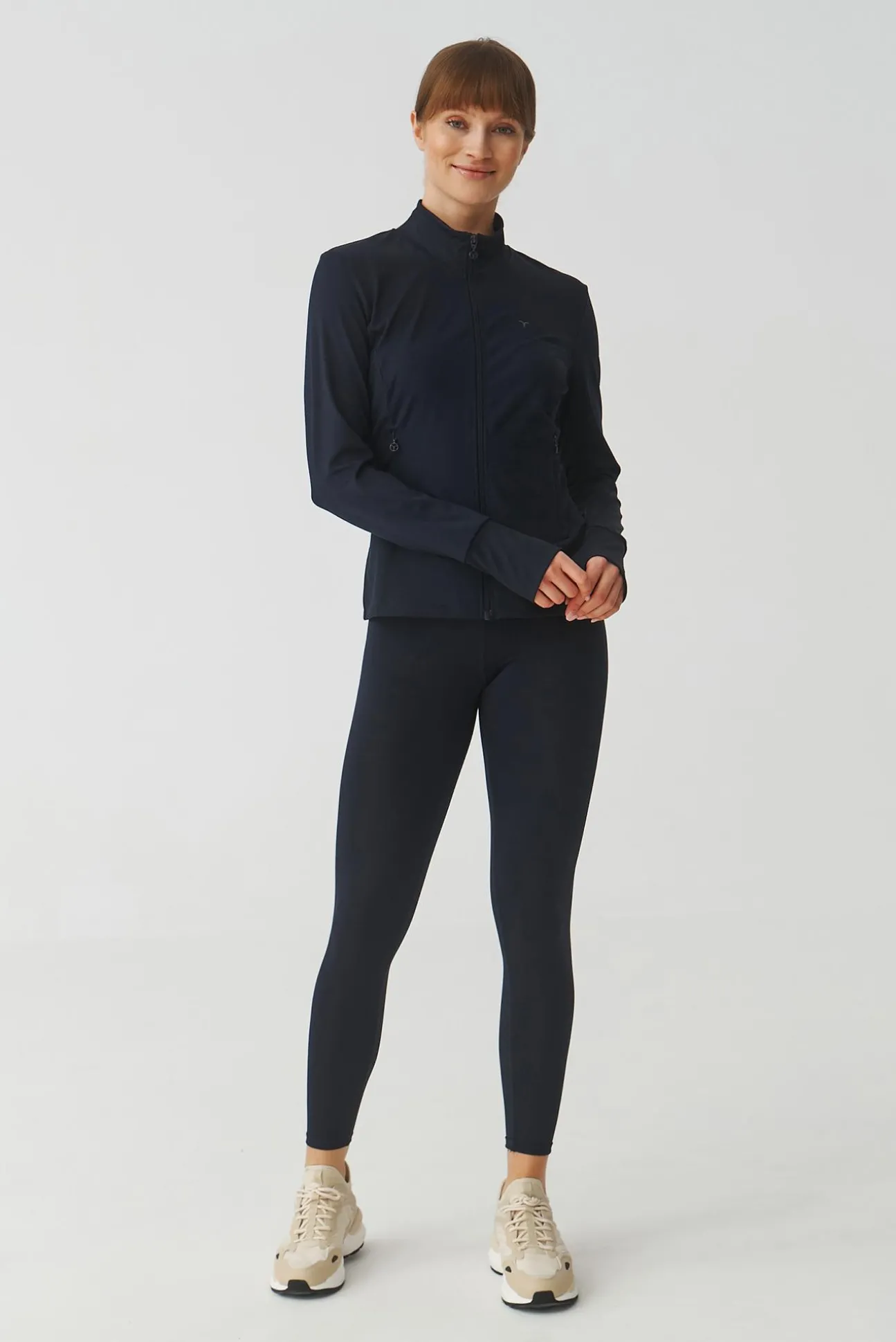 SPORTOWA BLUZA DAMSKA ZAPINANA NA ZAMEK - IGUANA