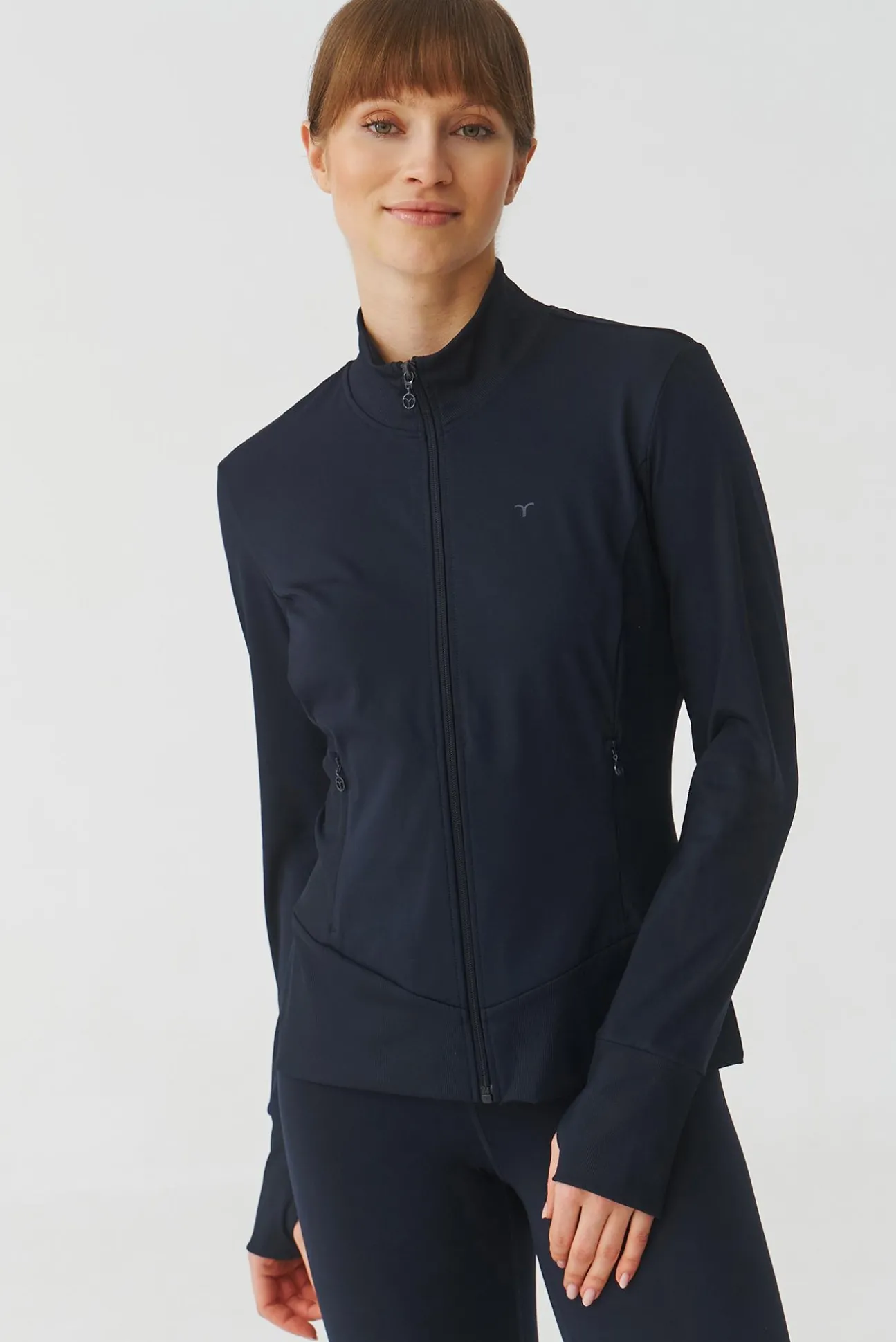 SPORTOWA BLUZA DAMSKA ZAPINANA NA ZAMEK - IGUANA