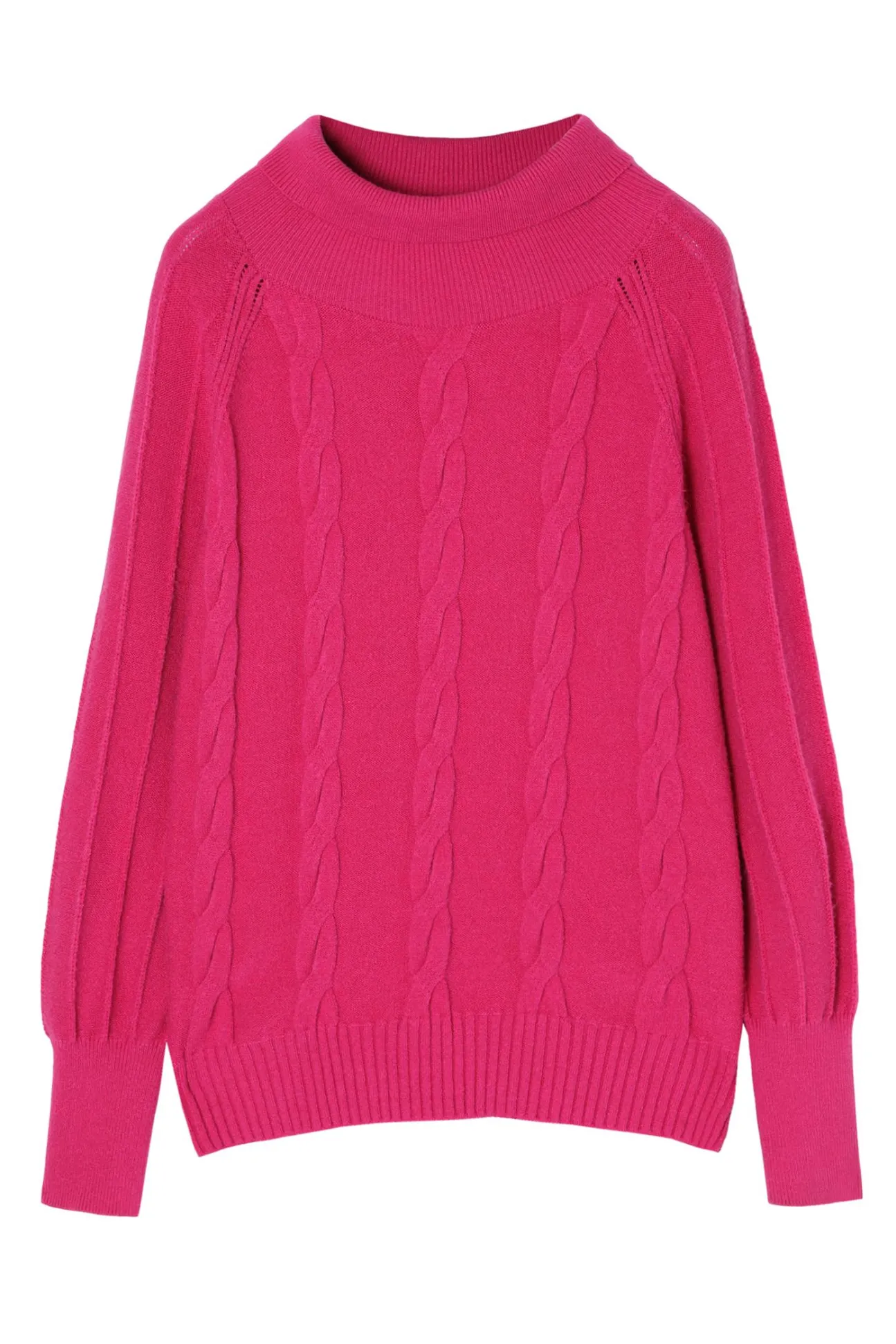 STRUKTURALNY SWETER DAMSKI Z GOLFEM MEDUZA