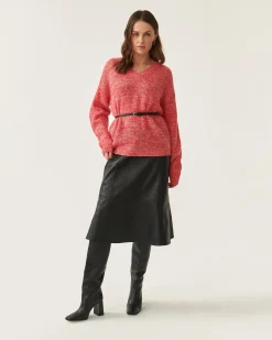 STRUKTURALNY SWETER DAMSKI LASO 1