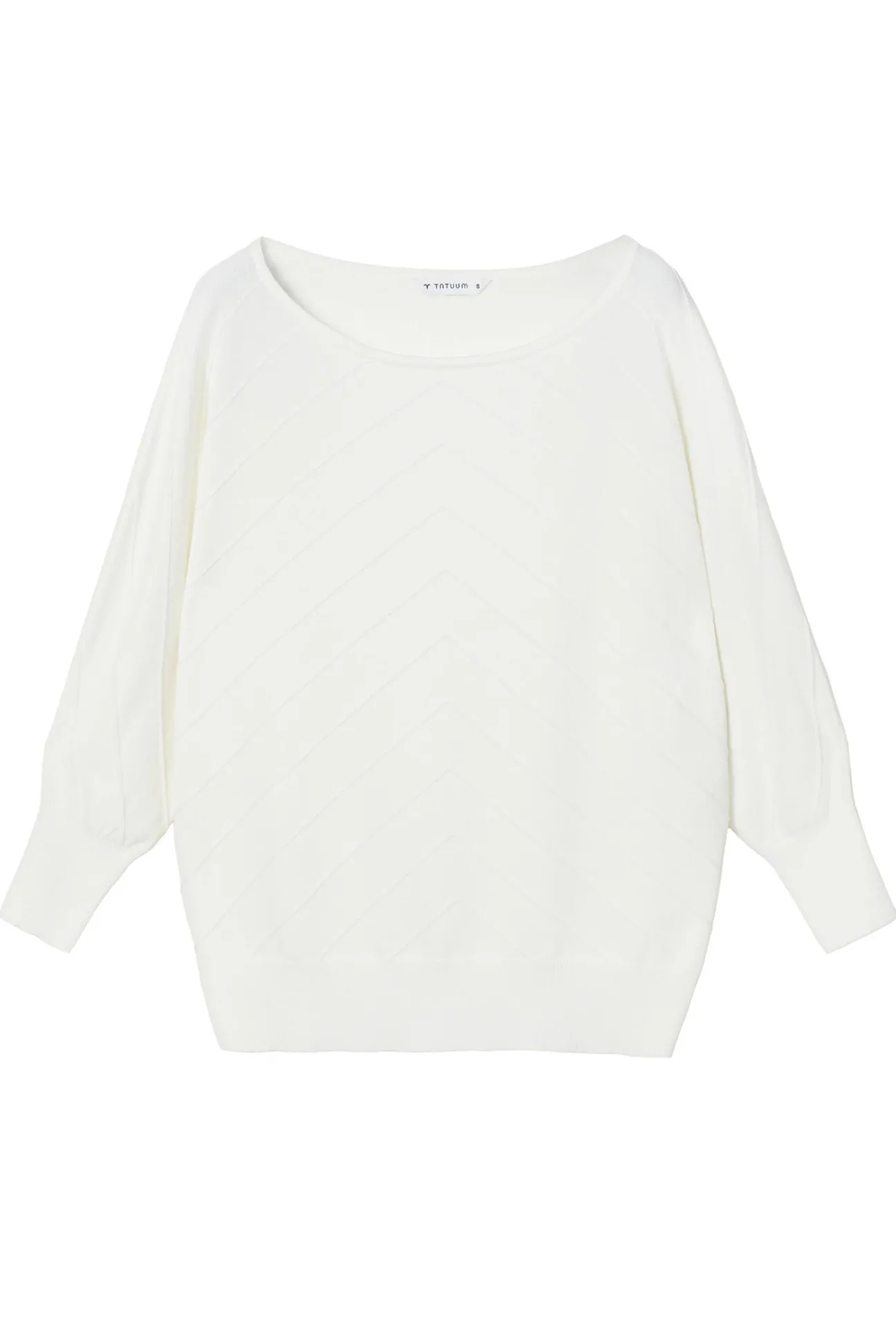 STYLOWY DAMSKI SWETER O LUŹNYM KROJU — MIYA