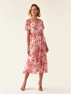 SUKIENKA MAXI W KWIATY SALMO